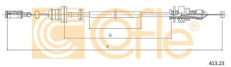 Трос акселератора COFLE 413.23