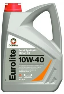 Масло для двигателя COMMA EUROLITE 10W40 4L