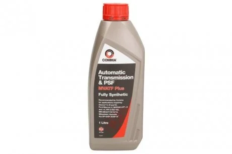 Трансмиссионное масло ATF COMMA MVATF PLUS 1L