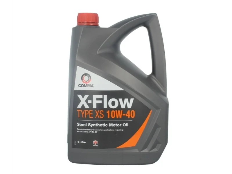Олива для двигуна COMMA X-FLOW XS 10W40 SEMI. 4L (фото 1)