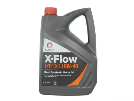 Масло для двигателя COMMA X-FLOW XS 10W40 SEMI. 4L