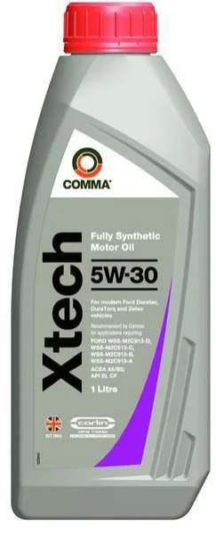 Масло для двигателя COMMA X-TECH 5W30 1L (фото 1)