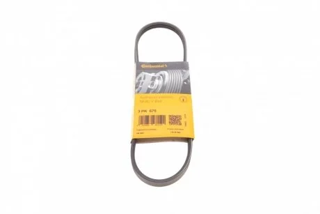 Дорожный пас Contitech 3 PK 675