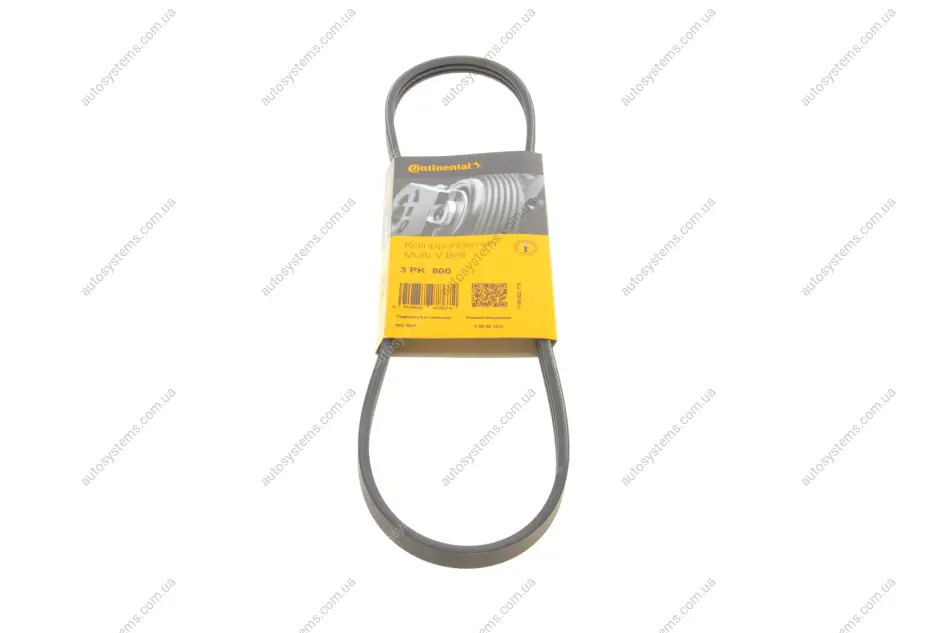 Пас поликлиновый Contitech 3PK800 (фото 1)