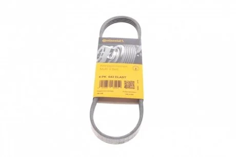 Дорожный пас Contitech 4 PK 643 ELAST