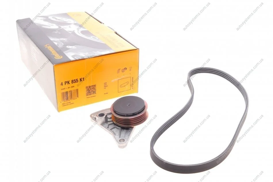 Комплект пасу поліклинового VW Passat/Audi A4/A6 Contitech 4PK855K1 (фото 1)