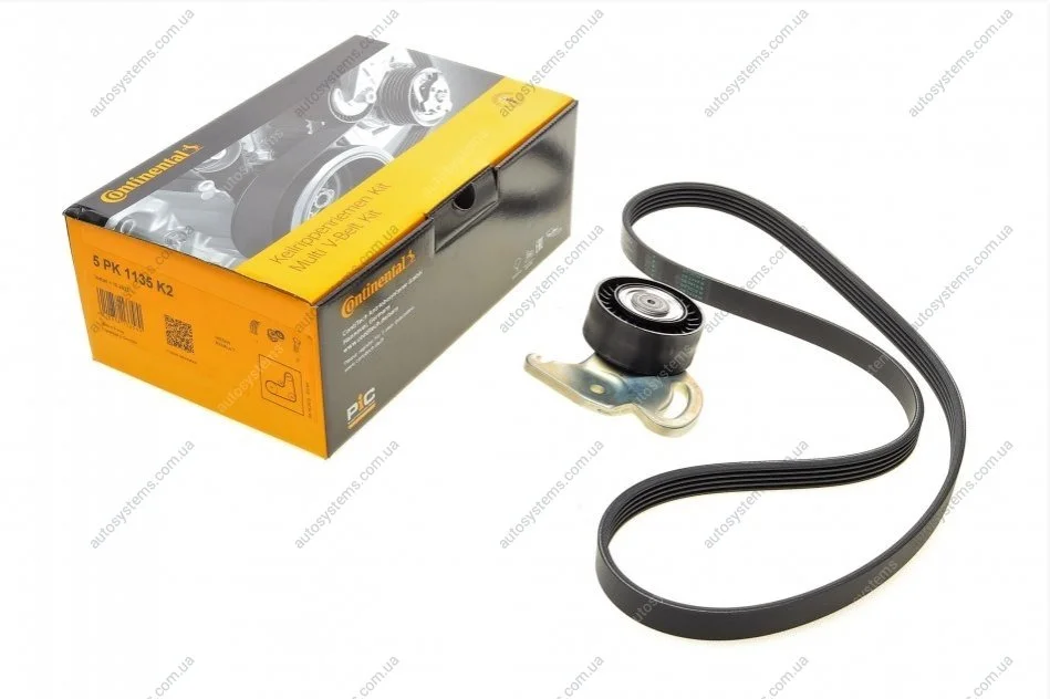 Комплект паса поликлинового Renault Clio/Megane/S Contitech 5PK1135K2 (фото 1)