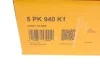 Комплект ременя генератора Opel Astra G/H/Combo/Vectra C/Zafira 1.4-1.8 16V 98- Contitech 5PK940K1 (фото 8)