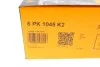 Комплект паса поликлинового VW Caddy III 1.6 BiFu Contitech 6PK1045K2 (фото 10)