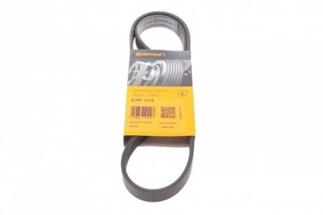 Доріжковий пас Contitech 6 PK 1115