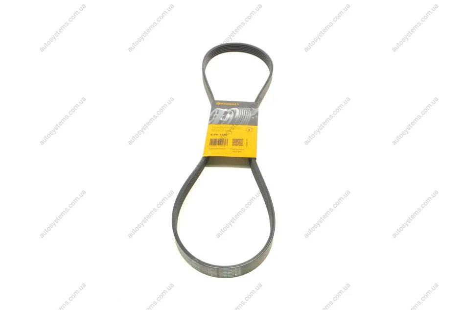 Пас поліклиновий Kia Ceed 1.4 MPI 15-/Toyota Yaris Contitech 6PK1220 (фото 1)