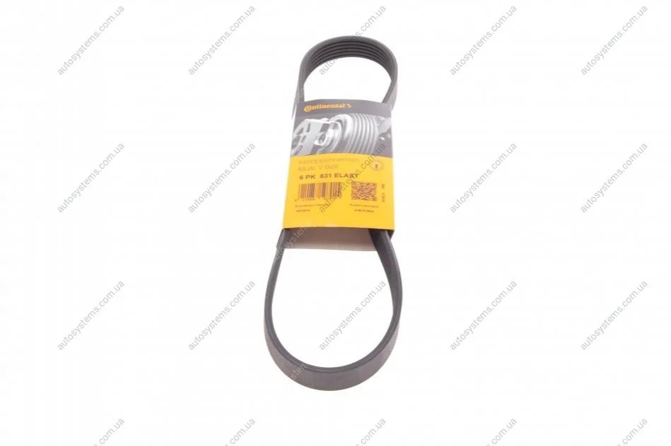 Доріжковий пас Contitech 6 PK 831 ELAST (фото 1)