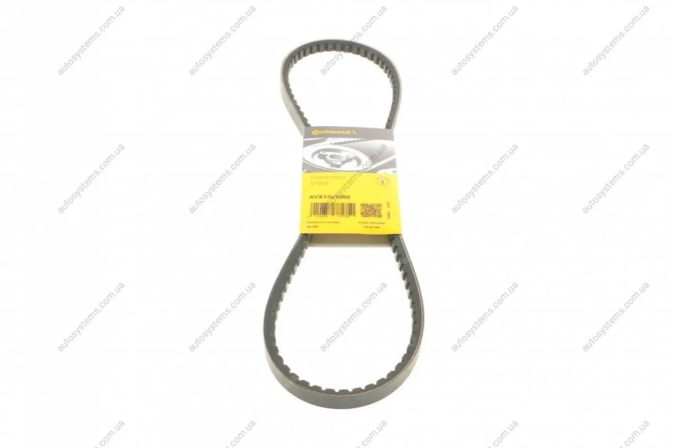 Ремінь генератора VW Golf 1.5/1.6 77-83/Toyota Hilux/Land Cruiser 1.8/3.5 83-01/Audi 100 2.0D 78-83 Contitech AVX13X1050 (фото 1)