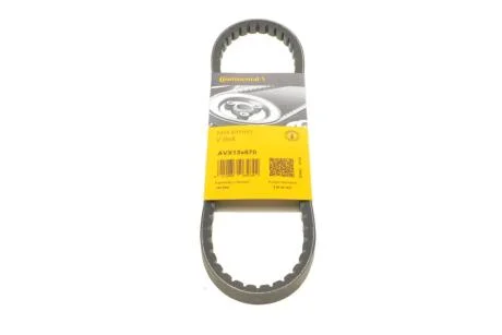 Ремінь генератора Hyundai Accent 00-10/Kia Cerato/Rio 1.4-1.6 04- Contitech AVX13X670