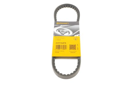 Ремінь генератора Hyundai Accent/Lantra 90-00/Kia Cerato/Rio 1.6 09- Contitech AVX13X675