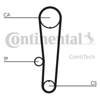 Ремень ГРМ Contitech CT1017