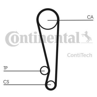 Комплект ремня ГРМ Contitech CT1024K1