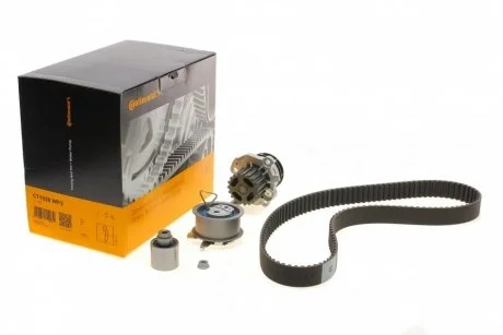 Комплект ГРМ, пас+ролик+помпа Contitech CT 1028 WP2