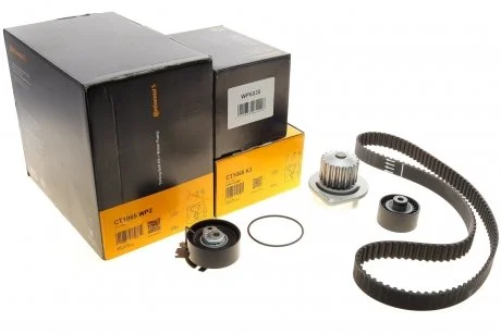 Комплект ГРМ, пас+ролик+помпа Contitech CT 1065 WP2