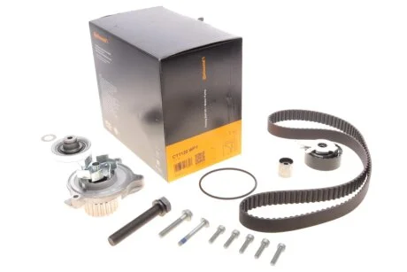 Комплект ГРМ, пас+ролик+помпа Contitech CT 1120 WP1