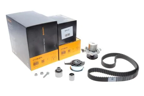 Комплект ременя грм + Помпа Contitech CT1168WP9
