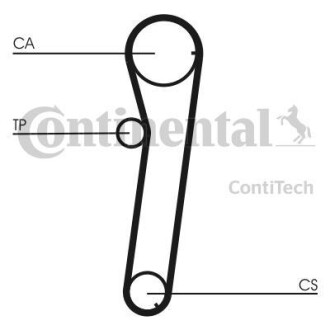 Комплект ремня ГРМ Contitech CT740K1