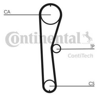 Комплект ремня ГРМ Contitech CT824K1