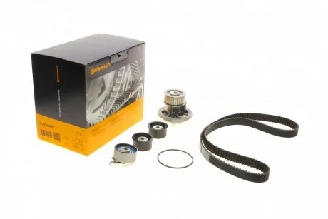Комплект ГРМ, пас+ролик+помпа Contitech CT 924 WP1