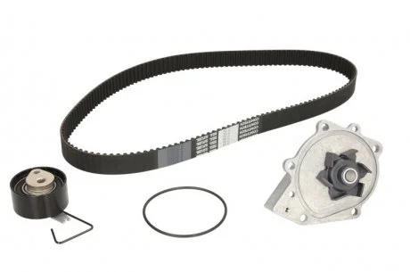 Комплект ГРМ, пас+ролик+помпа Contitech CT 974 WP1