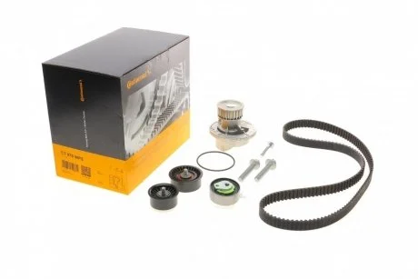 Комплект ГРМ, пас+ролик+помпа Contitech CT 975 WP2