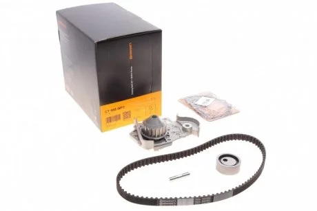 Комплект ГРМ, пас+ролик+помпа Contitech CT 988 WP2