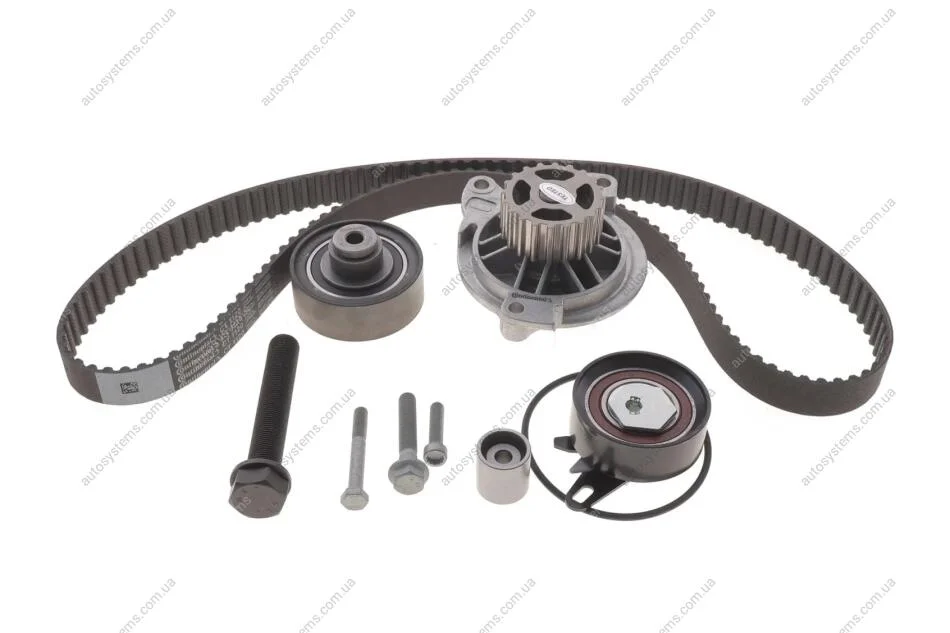 Комплект ГРМ + помпа VW Crafter 2.5 TDI 06- (25.9x141z)(без болтів M8x1,25x30) Contitech DSC_CT1120WP1 (фото 1)