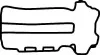 Прокладка кришки клапанів Opel Combo 1.4 04- CORTECO 026252P (фото 2)