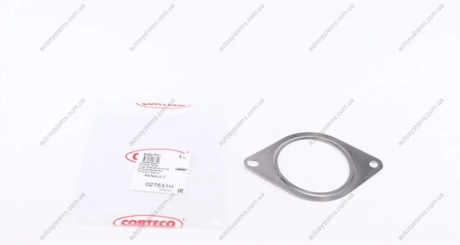 Прокладка труби вихлопної Renault Kangoo 1.5 dCi 02- CORTECO 027531H (фото 1)