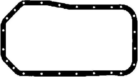 Прокладка піддону Mitsubishi Galant/Colt/Montero 2.3/2.5D 80-07 CORTECO 028019P