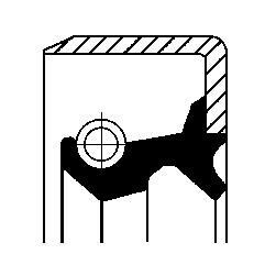 Кольцо уплотнительное CORTECO 19019078B