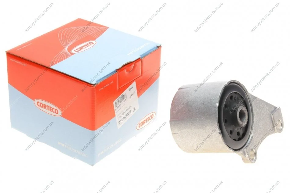 Подушка двигуна (задня) VW T4 1.9/2.4D CORTECO 21653058 (фото 1)