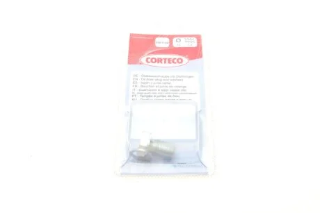 Болт зливу оливи BMW 3 (E20/E36/E39/E46)/5 (E60)/7 (E23/E32/E65)/8 (E31) -10 CORTECO 220115S