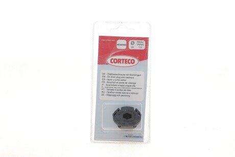 Болт зливу оливи BMW 1 (F20/F21)/3 (F30/F80)/5 (F10) 10- (M24x1.5) CORTECO 49362592