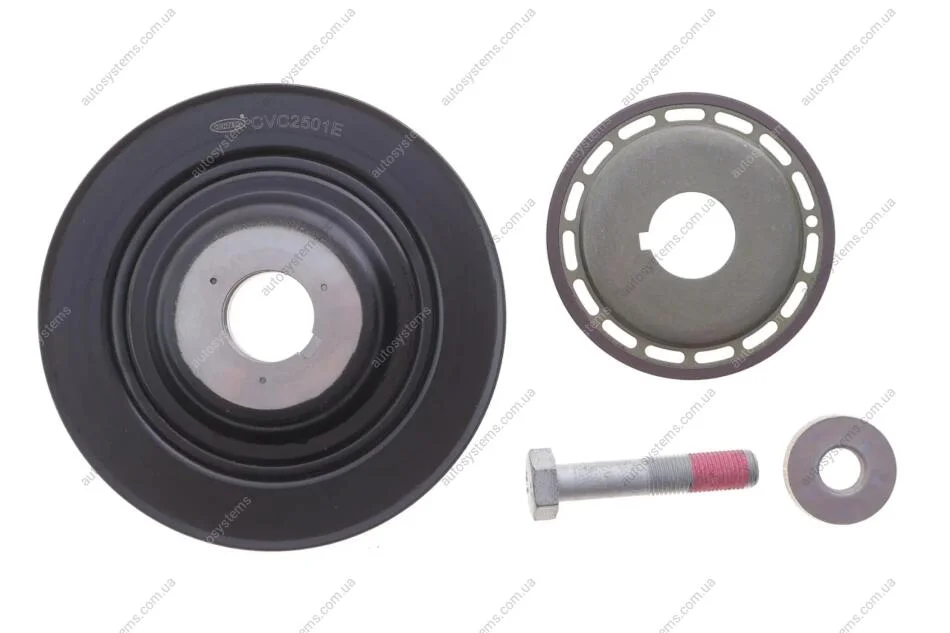 Шків колінвалу Citroen Jumpy/Fiat Scudo/Peugeot Expert 2.0 D 07- (з болтом) CORTECO 49363329 (фото 1)