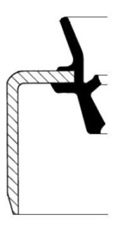 Уплотнительное кольцо CORTECO 49378541