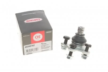 Опора кульова (передня/знизу) Citroen C2/C3/Peugeot 207 09- CORTECO 49398762