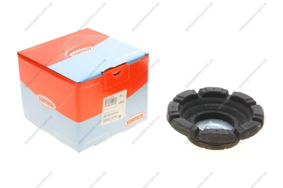 Подушка амортизатора (переднього) VW T5 1.9-2.5TDI 03- CORTECO 80001575 (фото 1)