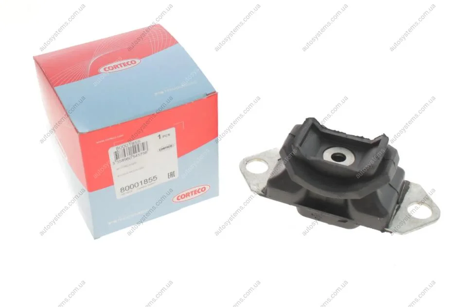 Подушка двигуна (L) Renault Kangoo 1.5dCi/1.6 08- CORTECO 80001855 (фото 1)