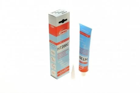 Герметик силіконовий сірий 80G 200C CORTECO HT200C