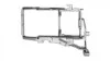Кріплення передньої фари R (метал) DAF CF 1385179 DAPARTS DP-DA-086-1 (фото 1)