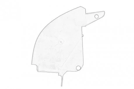 Елемент дефлектора R MAN TGA, TGS, TGX 81624400050 DAPARTS DP-MA-082