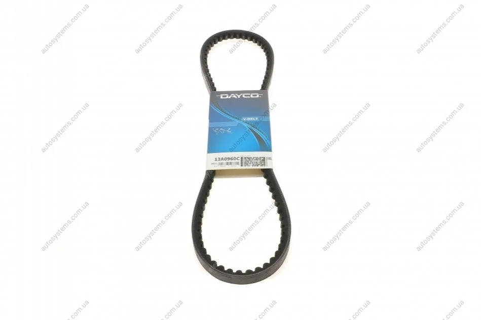 Ремінь генератора MB G-class (W460) 79-93/Renault 19/Seat Ibiza/Malaga/Toyota Avensis 93-99 DAYCO 13A0960C (фото 1)