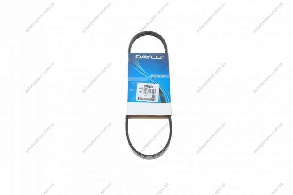 Пас поліклиновий Ford Mondeo 2.5 24V 96-07 DAYCO 3PK680 (фото 1)