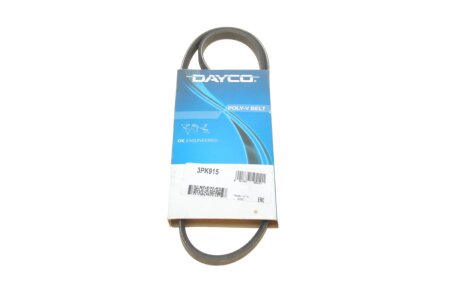 Фото ремінь генератора Fiat Doblo 1.2-1.4 01- DAYCO 3PK915 Ремінь генератора Fiat Doblo 1.2-1.4 01- DAYCO 3PK915